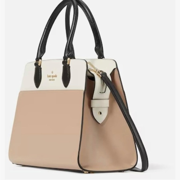 Kate Spade Madison Colorblock Saffiano Leather Medium Satchel - Picture 2 of 6